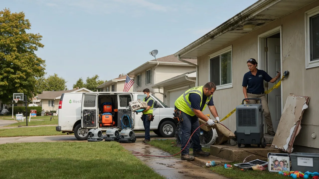 Water Damage Restoration in Scroggins, TX near me